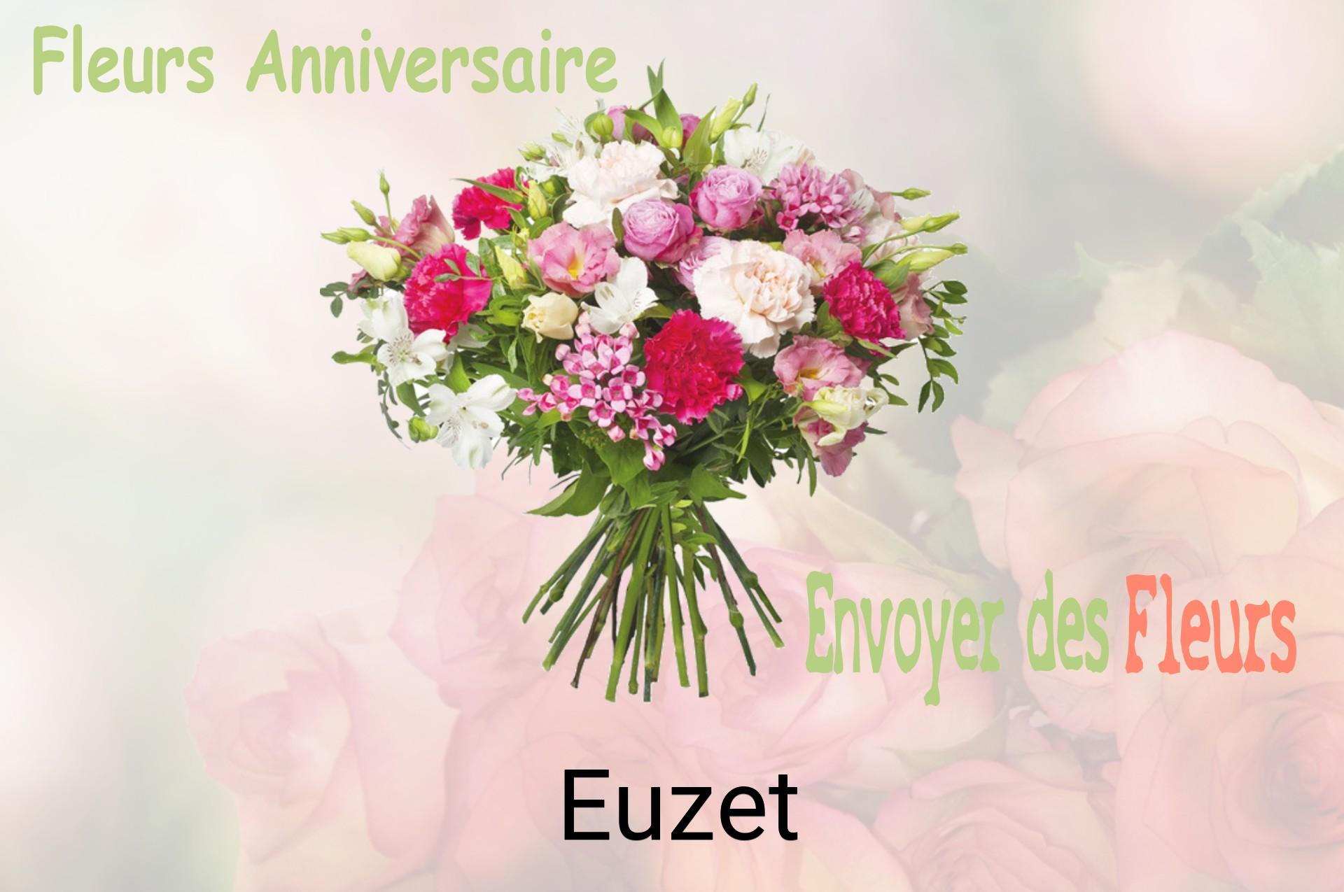 Bouquet de fleurs d’anniversaire livré à Euzet